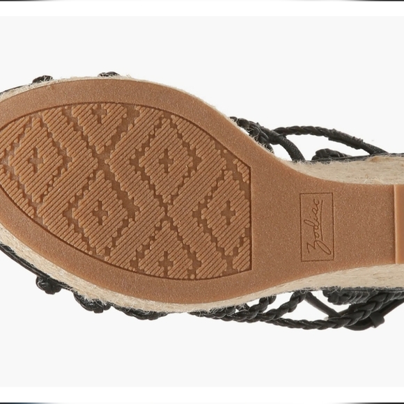 NWOB Zodiac Shana Faux Suede Espadrilles size 7 - Picture 6 of 7